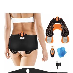 Black and Orange EMS Muscle Stimulator